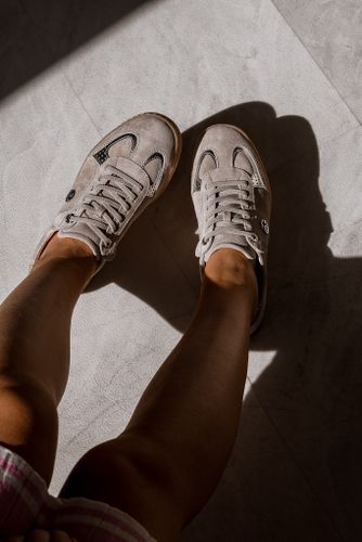 Кеды из натуральной замши