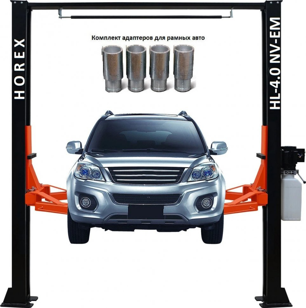 Подъемник двухстоечный с верхней синхронизацией, модель: SF-C4000, арт. № HL-4.0 NV-EM / КИТАЙ HOREX