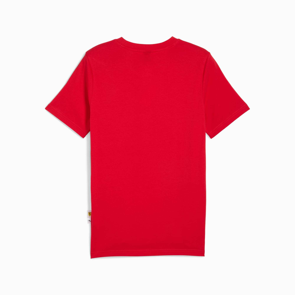 PUMA X SCUDERIA FERRARI МУЖСКАЯ ФУТБОЛКА С ПРИНТОМ SPORTSWEAR, КРАСНЫЙ