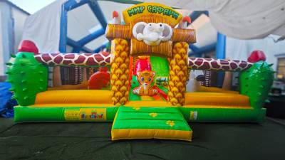 Коммерческий надувной батут «Сафари Ультра», 14*8*7,5