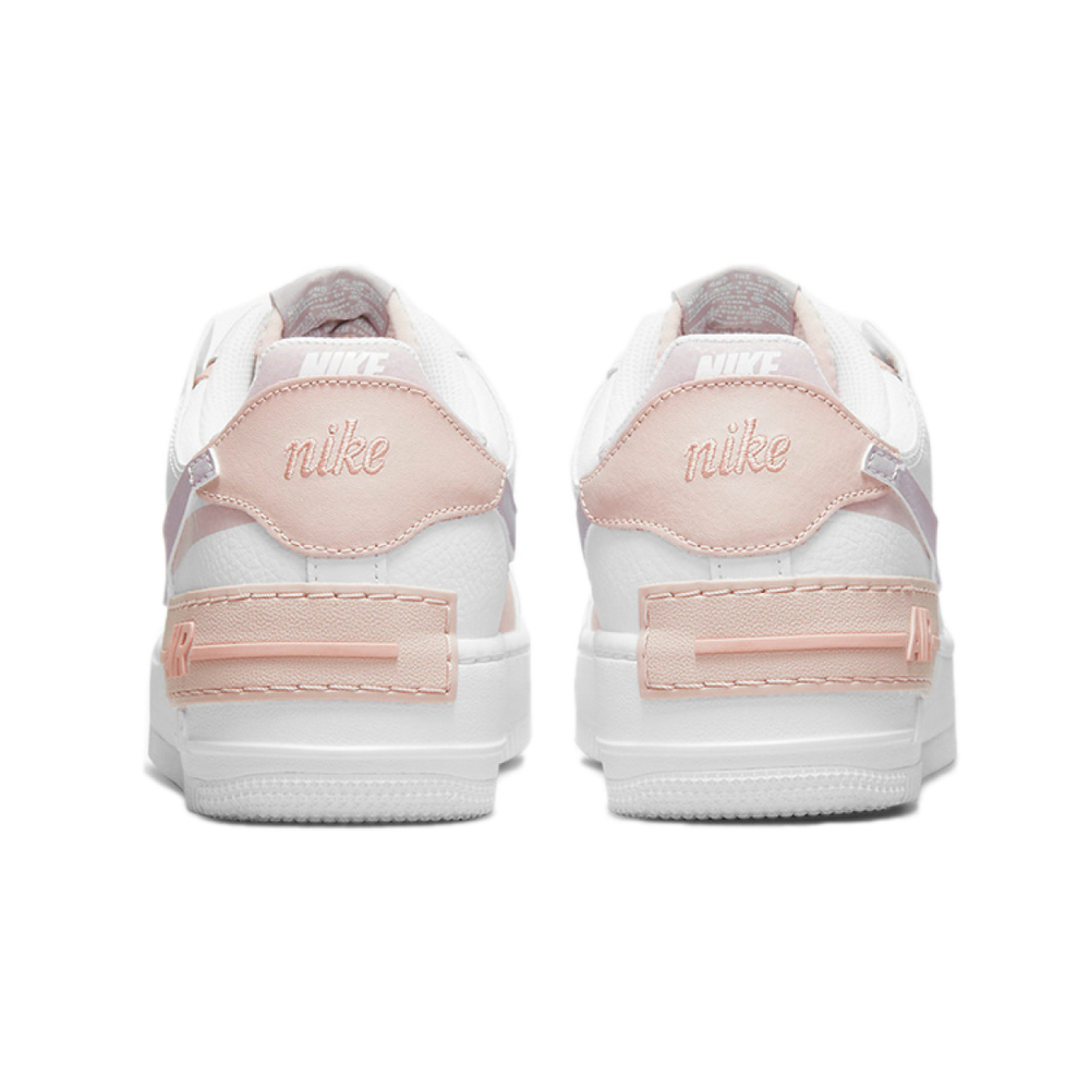 Кроссовки Nike  Air Force 1 Shadow GS White Pink Oxford