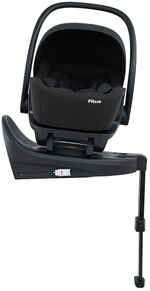 Детская коляска Pituso Teffy 4 в 1 с автокреслом Baesa Black с базой Caviar Black/Graphite