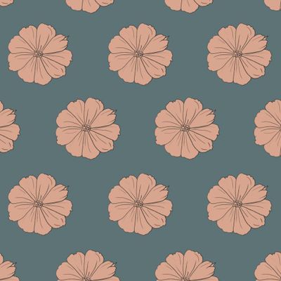 Цветы на темном фоне