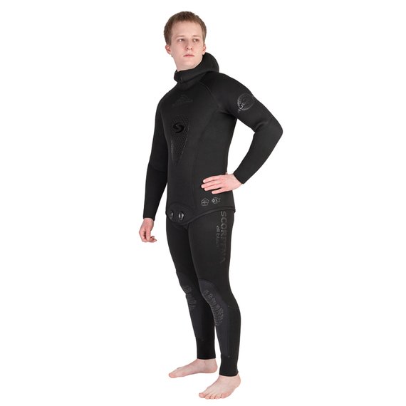Гидрокостюм Scorpena AllBlack - 5 мм