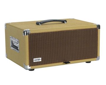 GATOR GR-RETRORACK-4TW - винтажный рэк для усилителя, обработки, 4U,бежевый