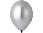 Шар (14"/36 см) Хром Glossy Silver (601) 12 шт.