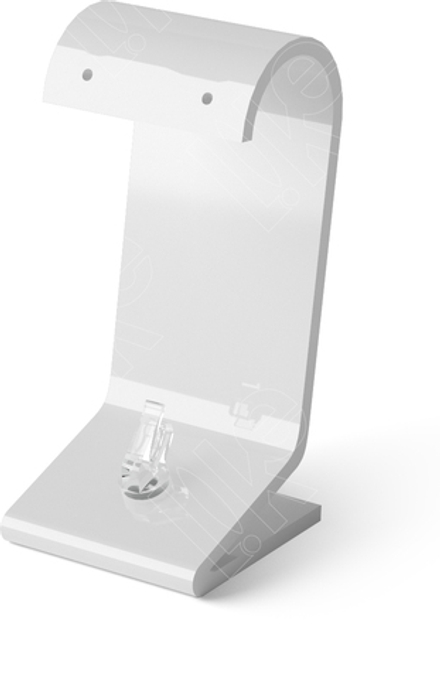 Подставка для гарнитура/кобра/2 отверстия/зажим для кольца/ПЭТ карман для бирки