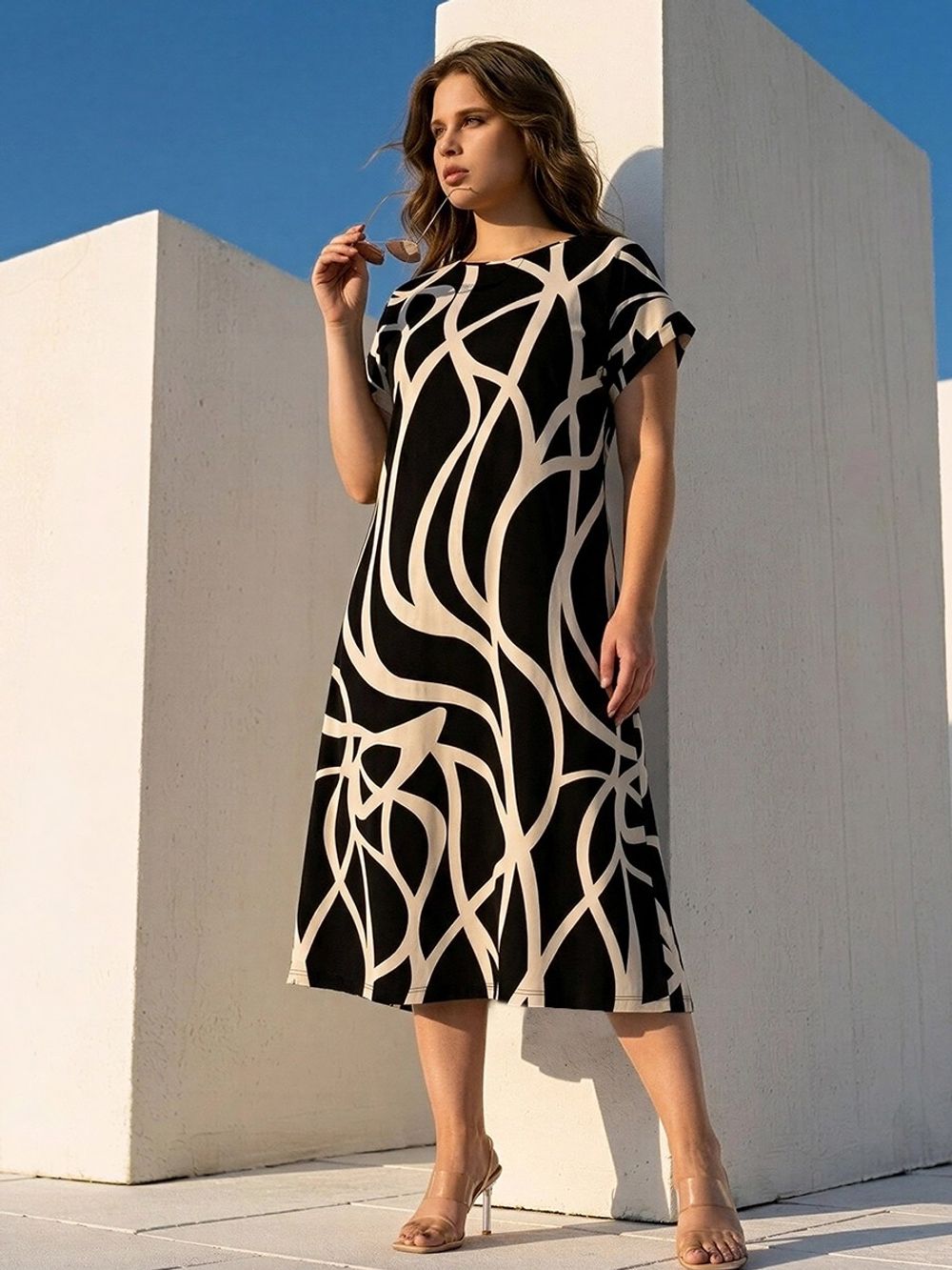 Платье Лотос Виотекс АБСТРАКЦИЯ