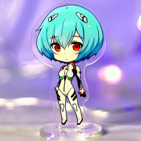 Фигурка акриловая Евангелион Рей, Evangelion