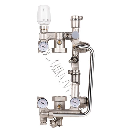 Узел смесительный Royal Thermo RoyalMix без насоса 1 купить в Москве и Московской области по низкой цене с доставкой по России — (1) Узел смесительный Royal Thermo RoyalMix без насоса 1 — (1)