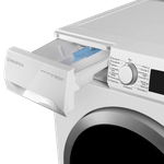 Стиральная машина с инвертором и паром MAUNFELD MFWM127WH100 ST INVERTER SLIM