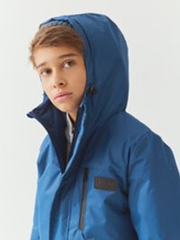 Парка демисезонная "Деним" 7+