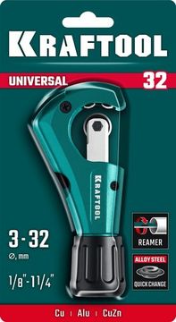 KRAFTOOL Universal-32, 3 - 32 мм, труборез для меди и алюминия (23383)