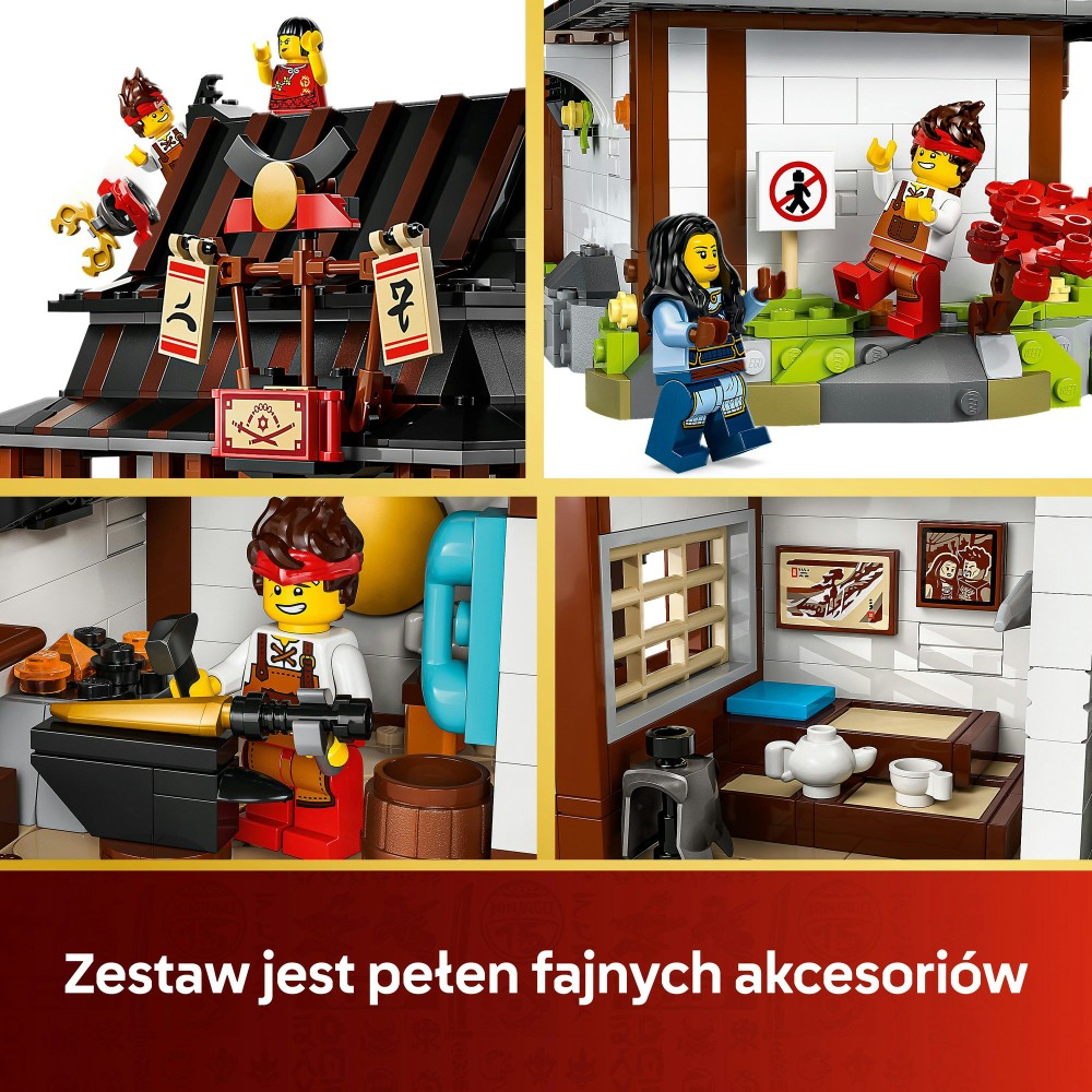 Конструктор LEGO Ninjago 71858 Кузница четырёх оружий 15-летие — фото 10