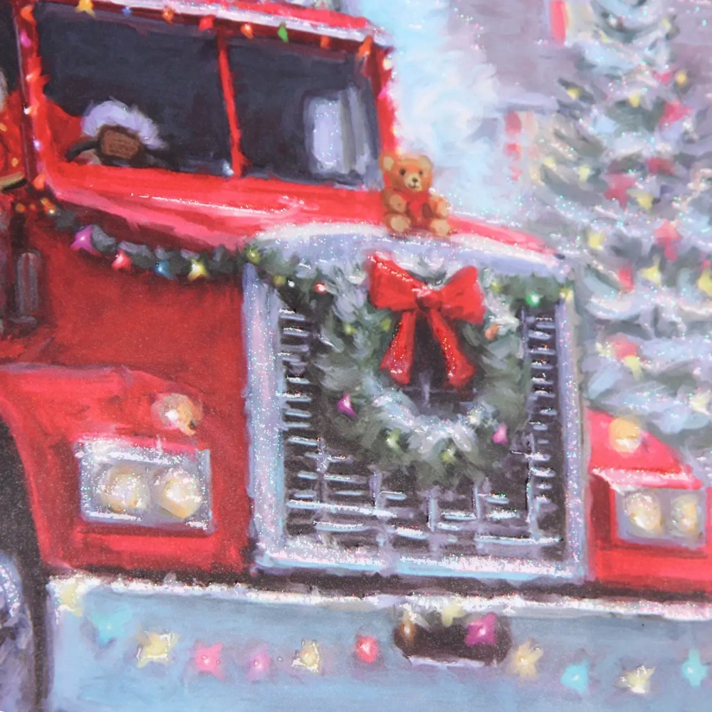 Пакет подарочный «Зимняя история» 18*23*8 см, микс