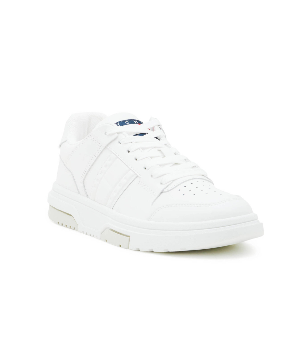 Кожаные кроссовки Tommy Jeans - белый(EN0EN02475)