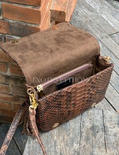 Сумка из кожи питона BG-419