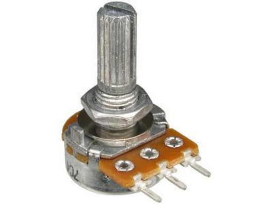 Резистор переменный поворотный RV16AF-20-20K-B50K-3 Alpha / 50кОм