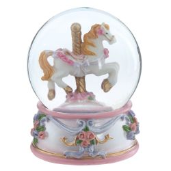 GAEM Фигурка декоративная в стекл шаре "Лошадка", D 6,5 см, L6,5 W6,5 H8 см, 2в.