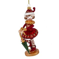 GAEM Украшение новогоднее "Девочка-эльф", L7,5 W5,5 H15,5 см