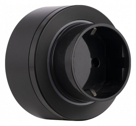 Розетка с заземлением на треке Arte Milano Am-track-sockets-39 397952TS/ES Black