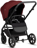Детская коляска Tutis Leo 3 Plus 3 в 1 с автокреслом Beno Black 1582220 Burgundy