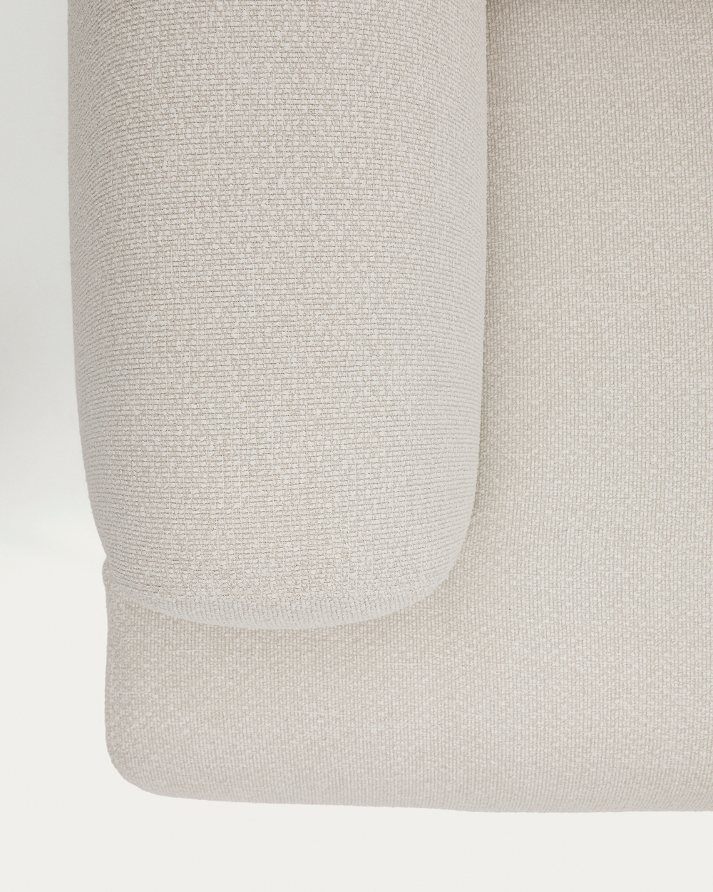 3-местный диван Aurum цвета экрю с откидывающимся подголовником