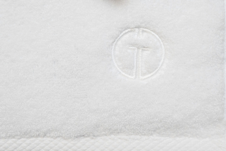 Полотенце 70х140 Garda Decor Соло зеленое