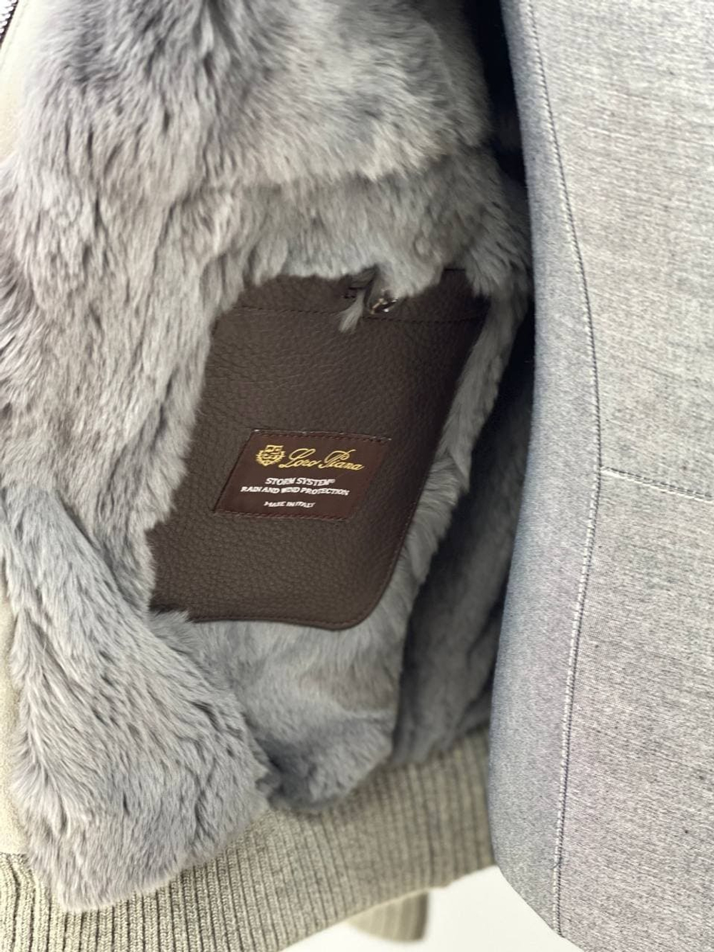 Кардиган Loro Piana с мехом