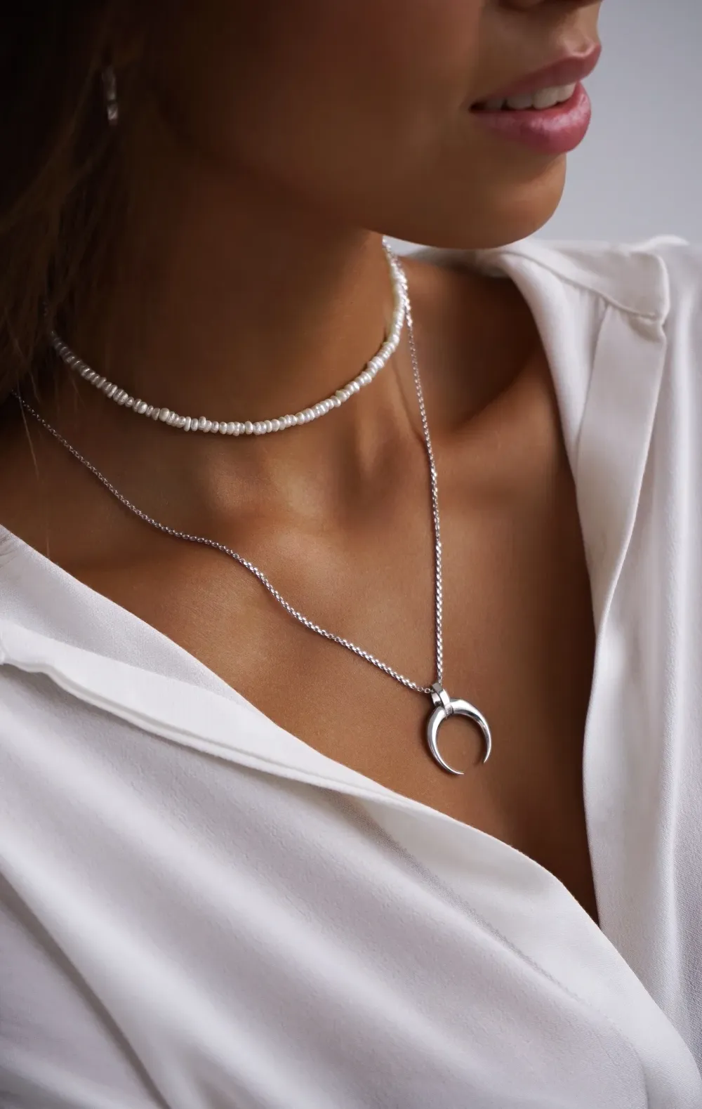 Чокер с культ. жемчугом