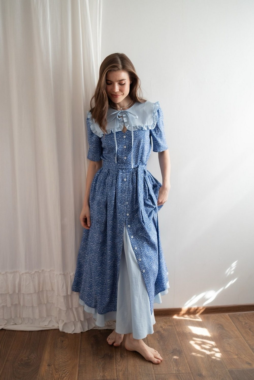 Подъюбник Moon, Голубой