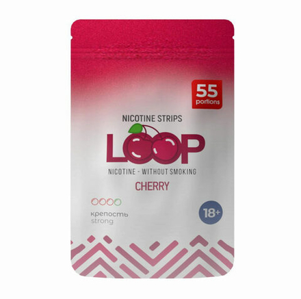 LOOP CHERRY НИКОТИНОВЫЕ ПЛАСТИНКИ (12 МГ) - ВИШНЯ