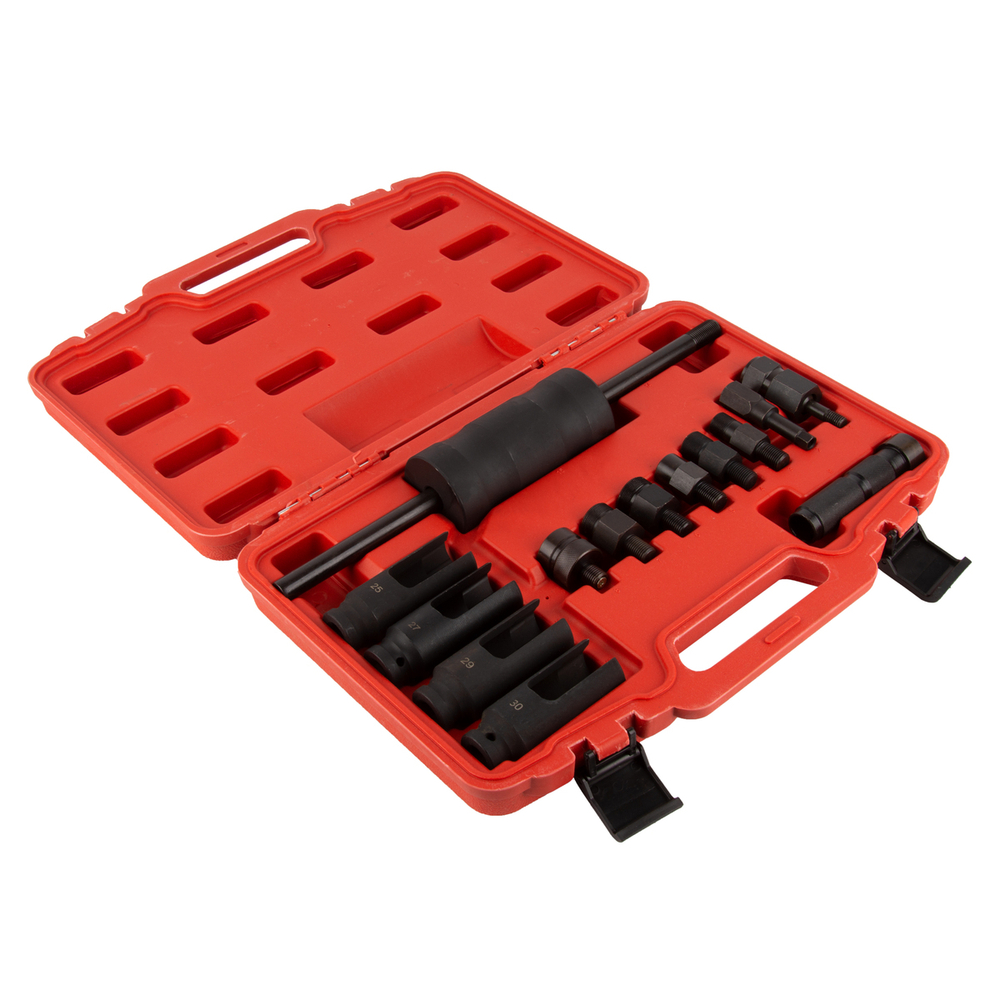 WDK-214980 Съемник дизельных форсунок набор, 14 предметов