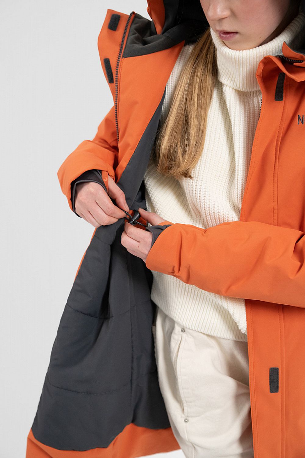 Куртка для девушки подростковая IMERKA NORPPA паприка