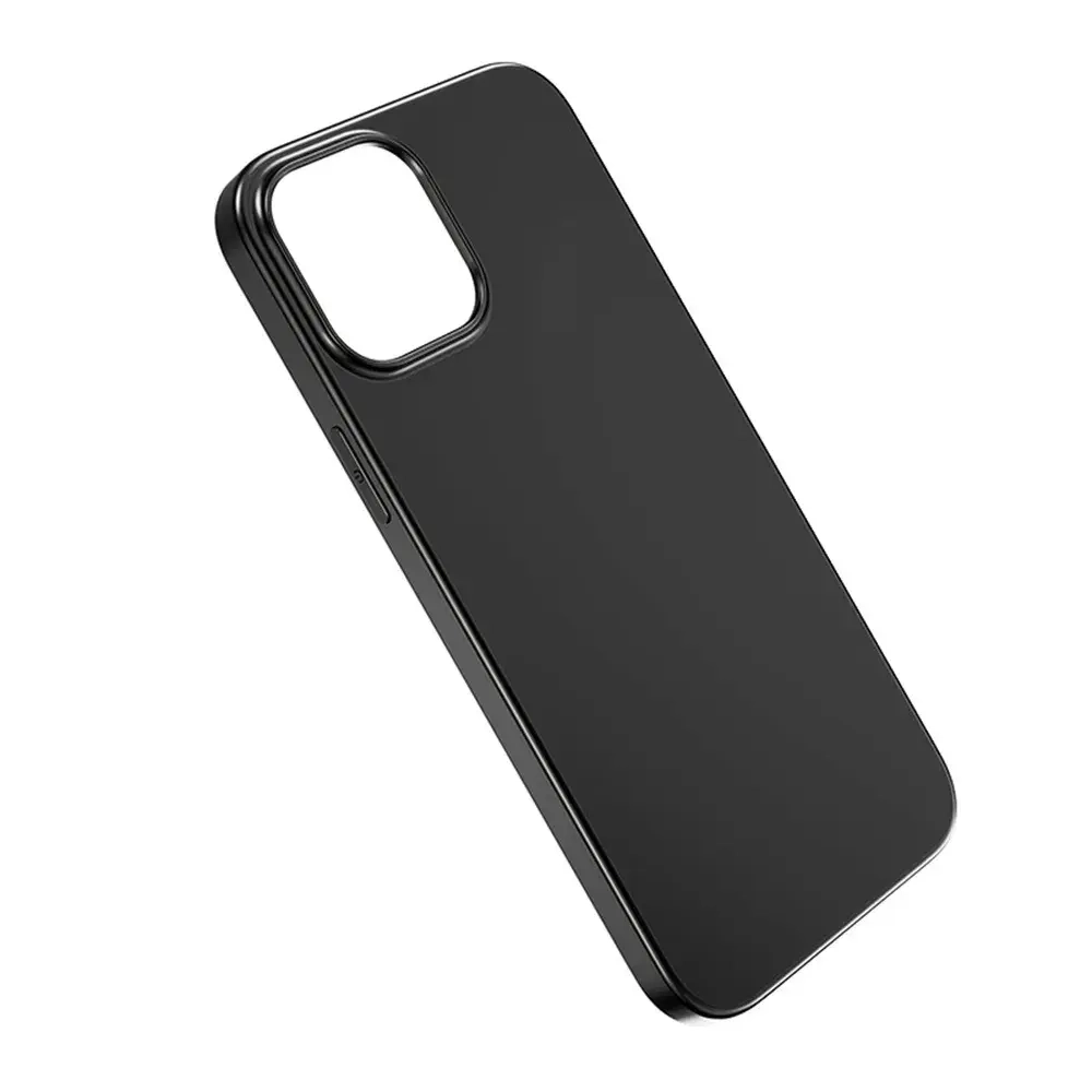 Чехол-накладка Hoco Fascination Series для iPhone 13 Pro Max силиконовый (черный)