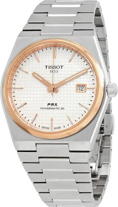 Швейцарские механические наручные часы Tissot PRX T137.407.21.031.00
