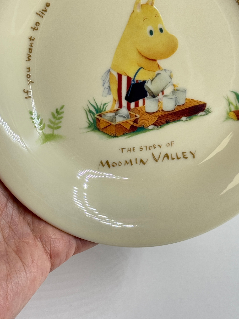 Тарелка Муми Тролль The Story of Moomin Valley, Yamaka