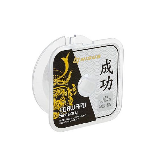 Леска FORWARD Sensory 0,261mm/100m Nylon Transparent (N-FS-0261-100) Nisus