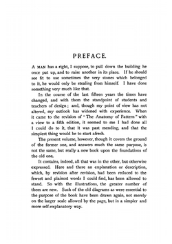 Pattern Design. A Book for Students Treating in a Practical Way of the Anatomy, Planning & Evolution of Repeated Ornament | Lewis Foreman Day