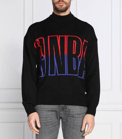 свитер boss x nba BOSS ORANGE - черный(50478500)