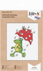 "Klart" набор для вышивания 8-378 "Летний дождь"