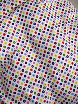 Простынь на резинке перкаль Сказка "Конфетти" 90x200 см