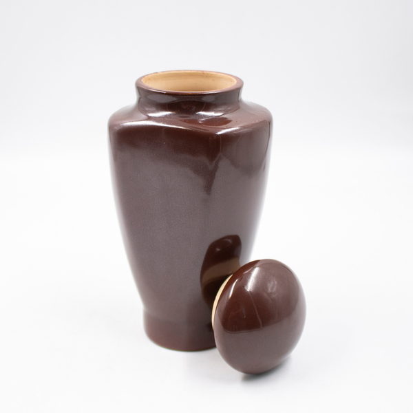 Мини-урна для праха "Кубок" коричневая