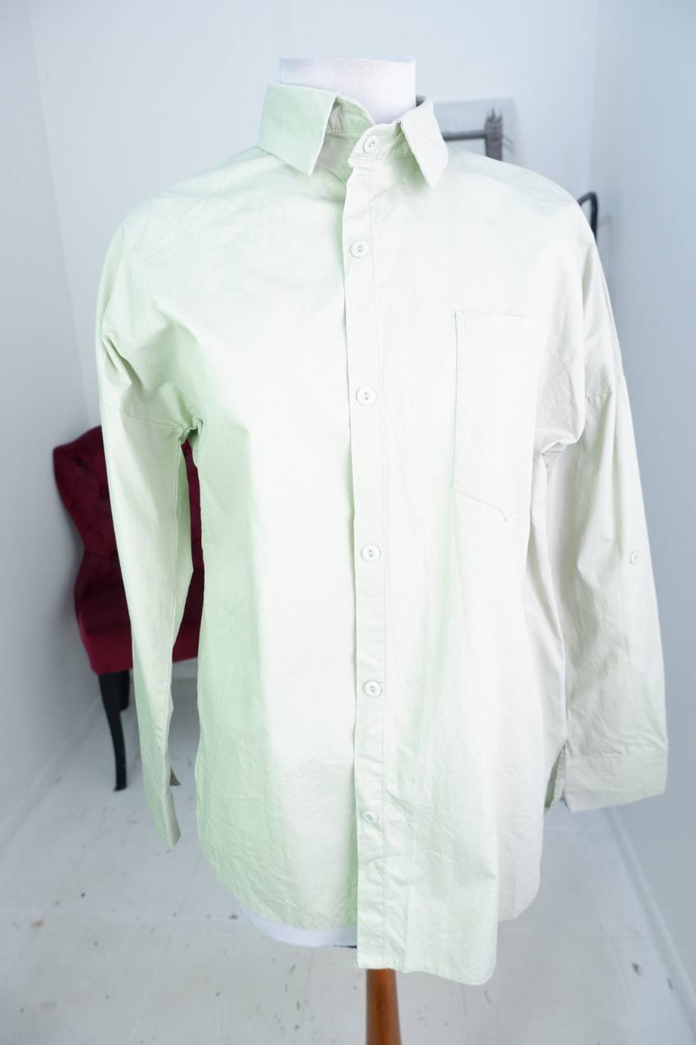 Рубашка Beige Island стильная, маркировка М, визуально 46 размер