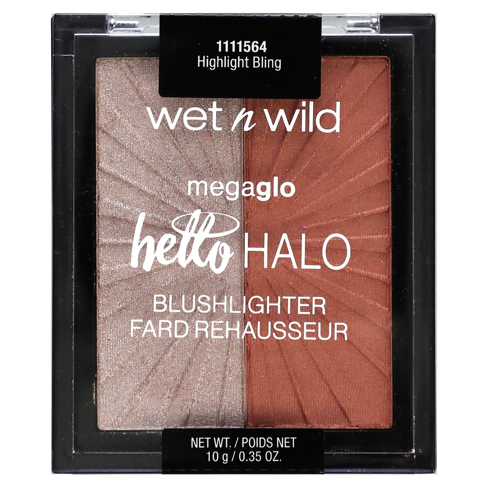wet n wild, MegaGlo, Hello Halo Blush, румяна для сияния кожи, оттенок 1111564, 10 г (0,35 унции)