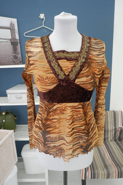 Кофта коричневая 46 размер