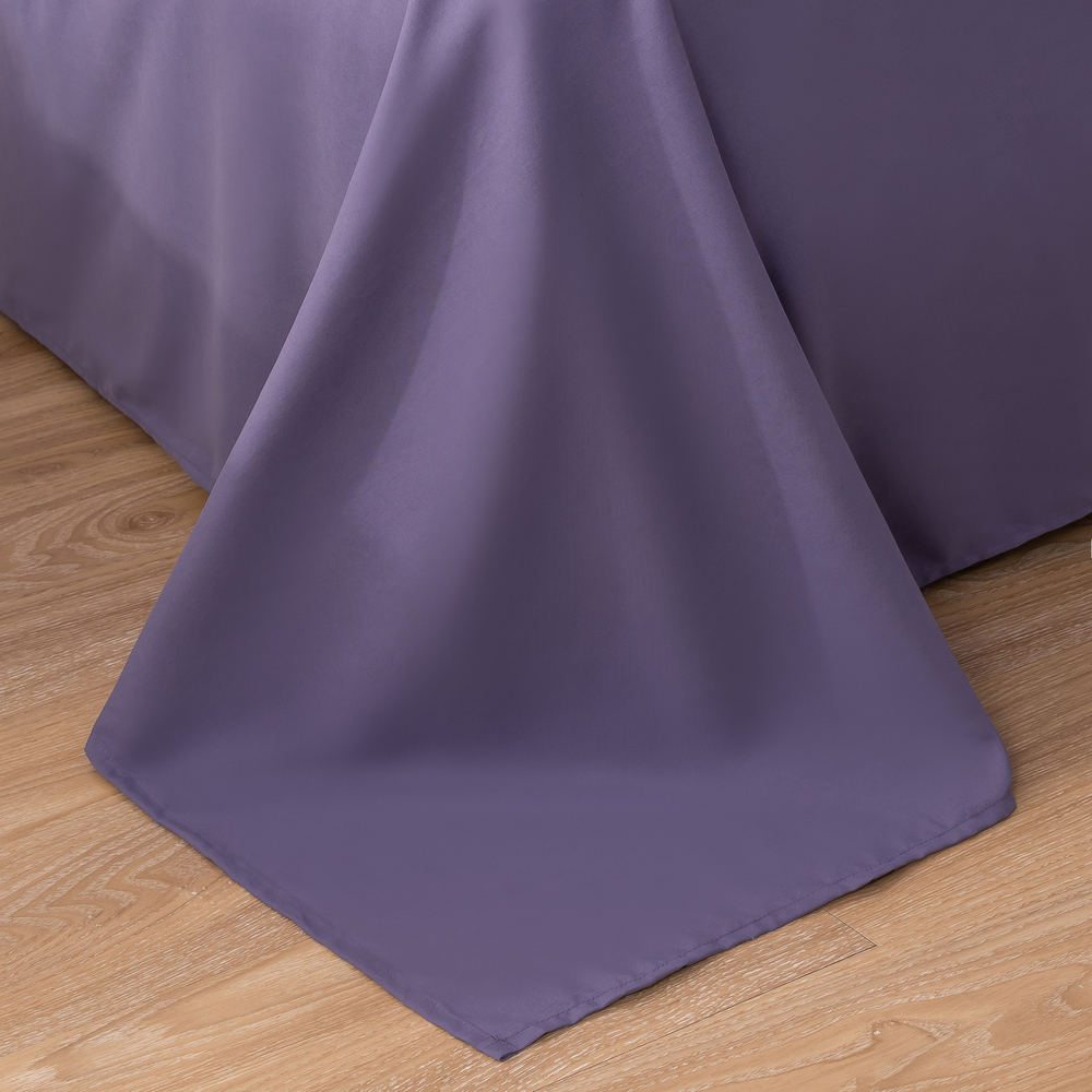 Комплект постельного белья Однотонный Сатин на резинке CSR051