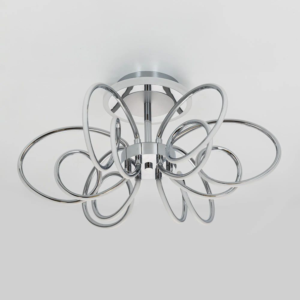 Citilux SALMA SMART CL224A161 RGB LED Умная люстра Хром