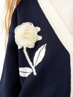 Кардиган для девочки AT1413 синий