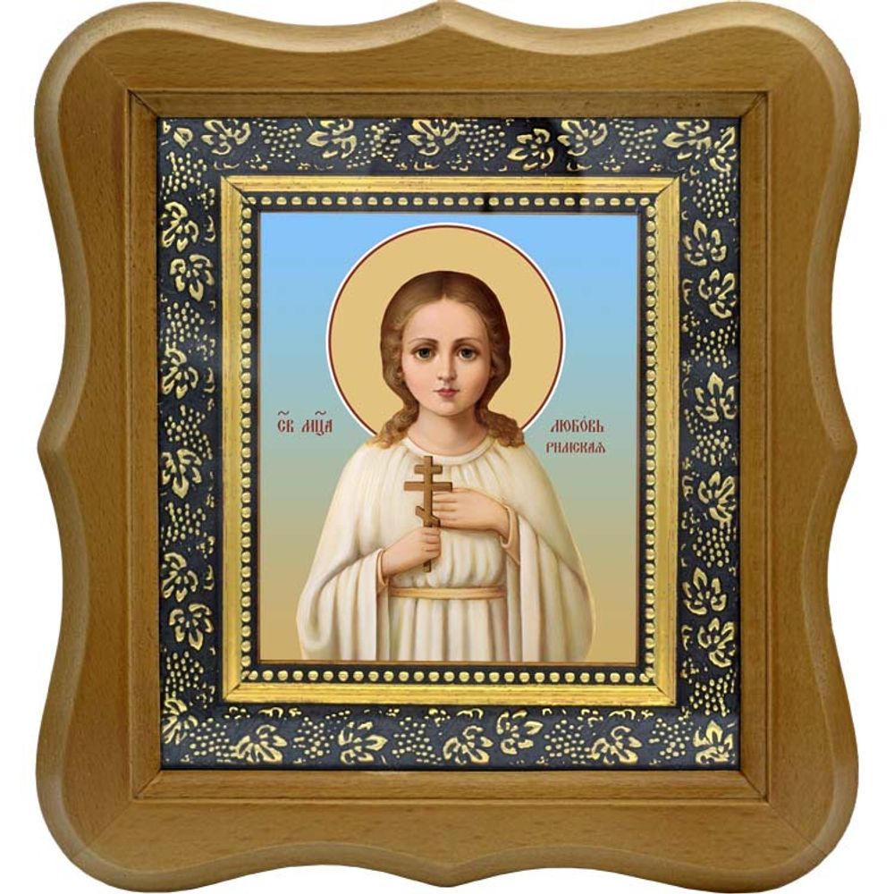 Любовь Римская мученица. Икона на холсте.